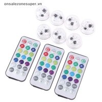 Ons Không Dây Dính LED Nội Thất Ô Tô Ánh Sáng Xung Quanh Điều Khiển Từ Xa Trang Trí Mái Xe Chân Không Khí Ánh Sáng Tại