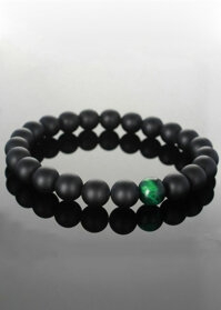 Onyx Mix Đá Opal Pakistan Tự Nhiên 8MM Vòng Tay Gembank