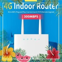 oofr ✅Bộ Phát Wifi 4g/5g LTE 4G CPE tốc độ 300Mbps 3 Cổng Lan , Kết Nối 32 Thiết Bị, Lắp thẻ SIM để sử dụng WIFI