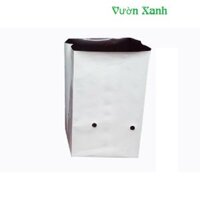 [OOOSHOP] - Túi PE 40 x 20 cm Trắng Đen trồng Dưa Lưới, Dưa Chuột, Nhà Kính, Nhỏ Giọt - Bền 3 - 4 Vụ 1kg