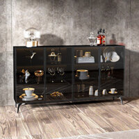 OoR Tủ Bên Bàn Ăn Sang Trọng, Tủ Rượu Đơn Giản Hiện Đại, Tủ Bếp, Tủ Đựng Trà, Giá Để Đồ Phòng Khách Gia Dụng NLPF