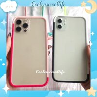 Ốp 3-pieces GHÉP 2 MÀU(3 mảnh rời)❤️‍🔥CỰC HOT❤️‍🔥bảo bệ trọn vẹn từ màn hình và full máy-Hồng hồng và Trắng đen