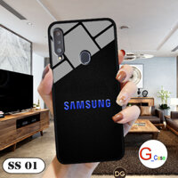 Ốp 3D in hình logo điện thoại cho Samsung Galaxy A20s