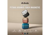 Ốp AirPods 4 PITAKA Aramid Fiber Magnetic - Hàng Táo Tám