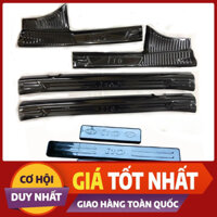 Ốp Bậc Chân Trong, Nẹp Bước Chân Trong Xe HYUNDAI I10 Titan CAO CẤP ( Tặng Keo Dán )