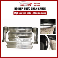 Ốp bậc cửa, nẹp bước chân cho xe Chevrolet Cruze 2009-2021