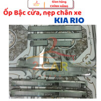 Ốp bậc cửa, nẹp bước chân trong và ngoài xe Kia Rio đời 2013 đến 2021 Hàng inox cao cấp