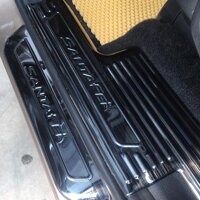 Ốp bậc cửa, nẹp bước chân trong, ngoài cho xe Hyundai Santafe 2014-2018 Titan cao cấp - Ốp bậc trong