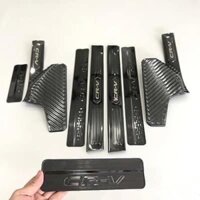 Ốp bậc cửa trong và ngoài titan crv 2018-2022