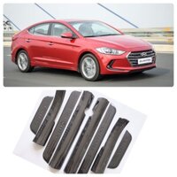 Ốp Bậc Cửa Trong Và Ngoài Hyundai Elantra 2016-2021