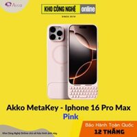 Ốp Bàn Phím iPhone 16  Pro Max Akko MetaKey - Pink