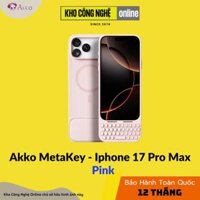 Ốp Bàn Phím iPhone 17 Pro Max Akko MetaKey - Pink