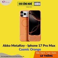 Ốp Bàn Phím iPhone 17 Pro Max Akko MetaKey - Casmic Orange