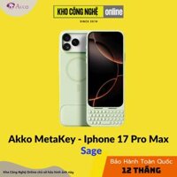 Ốp Bàn Phím iPhone 17 Pro Max Akko MetaKey - Sage