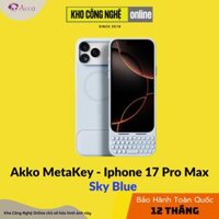Ốp Bàn Phím iPhone 17 Pro Max Akko MetaKey - Sky Blue