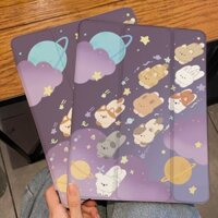 Ốp Bao Da Máy Tính Bảng Chống Sốc Cho Gen7 / 8 / 9 iPad 10.5 Air3 / iPad 9.7gen5 / 6 9.7 / iPad Pro11 2021 air 4 / 5 10.9 / Pro12.9 / Mini 6 Giá Đỡ