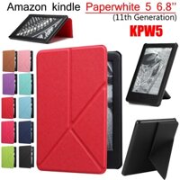 Ốp Bao Da Máy Tính Bảng Nắp Lật Kiêm Giá Đỡ Cho Amazon Kindle Paperwhite 5 6.8 inch 11th Generation KPW5 Kindle Paperwhite5 6.8 ''