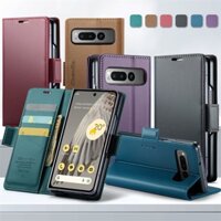Ốp Bao Nắp Gập Chất Giả Da Có Ngăn Đựng Thẻ Cho Điện Thoại google pixel 8 pro pixel8 pixel8pro 8pro pixel7a pixel 7a 5g 2023 Ốp