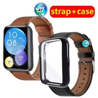 Ốp Bảo Vệ Bằng Da Dành Cho huawei watch fit 2 huawei watch fit 2 huawei watch fit 2