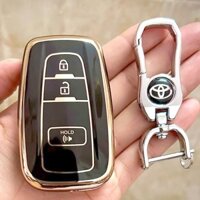 Ốp Bảo Vệ Chìa Khóa Cross  ( Tặng Kèm Móc ) - Bao Da Chìa Khóa Toyota Cross