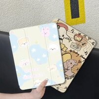 Ốp Bảo Vệ Cho iPad Gen 8 Air (13inch) Gen 6 Air 5 Air 3 Gen 5 Gen 7 Gen 9 Air 2 Air 1 Gen 10 Air 6 Air 4 Graffiti Dễ Thương Có Khe Cắm Bút