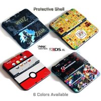 Ốp Bảo Vệ Cho Nintend NEW 3DS XL / LL Vỏ Pokeball Pikachus Họa Tiết Vỏ Da Cho Nintendo MỚI 3DSLL C
