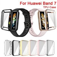 Ốp Bảo Vệ Màn Hình Cho Huawei Honor band 7 6 ES TPU Vỏ Bảo Vệ Ốp Lưng Cho Huawei band 7 6 Pro Fit 2 Ốp Lưng