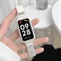 Ốp Bảo Vệ Mặt Đồng Hồ Thông Minh Xiaomi redmi band 2 2 Xiaomi Mi Band 8 Active Bằng Kim Loại Từ Tính