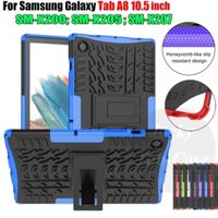 Ốp Bảo Vệ Máy Tính Bảng Bằng PC + TPU Chống Sốc Cho Samsung Galaxy Tab A8 10.5 inch SM-X200 SM-X205 SM-207 TabA8 LTE X205 Wi-Fi X200