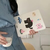 Ốp Bảo Vệ Mèo Hoạt Hình Cho IPad 10.2 / 9.7 / 10.5 Inch, Pro 11 Inch Air 5 / 4 Ốp Lưng Có Khe Cắm Bút Chì, Vỏ Thế Hệ 7 / 8 / 9 / 10