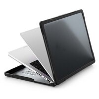 Ốp bảo vệ sang trọng cho 2024 MacBook Pro 14 M4 A3112 Max case A3185 A3401 2023 M3 A2918 A2992 M2 A2779 2021 M1 A2442 cover Vỏ chống sốc trong suốt M3Max M3Pro Vỏ chống rơi
