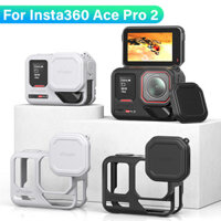 Ốp Bảo Vệ Silicon Cho Insta360 Ace Pro 2 Body Silicon Bao Tay Ống Kính Cho 360 Ace Pro 2