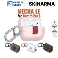 Ốp Bảo Vệ Skinarma MECHA LE Cho Airpods Pro 3 Thiết Kế Độc Đáo Có Khóa Bấm Tặng Kèm Móc Đeo Zinc Alloy Chống Sốc Tốt