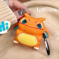 Ốp bảo vệ tai nghe Bluetooth Spitfire Dragon Apple AirpodsPro3 Vỏ mềm chống rơi thế hệ 1 / 2 / 3