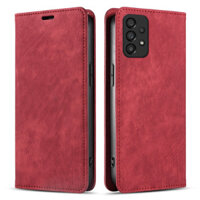 Ốp Bảo Vệ Ví Màu Trơn Cho Samsung Galaxy M01 M20 M30 M30S M31 M31S Ốp Điện Thoại Samsung Galaxy M11 M21 M31S M51 Vỏ Giá Đỡ Vỏ Chống Sốc Có Khe Cắm Thẻ