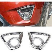 Ốp bảo vệ viền đèn gầm trước cx5 2013 2014 - Ốp Đèn Gầm Mazda cx5 2013/2014