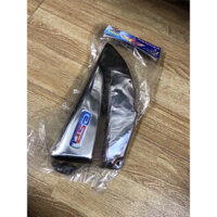 Ốp bầu gió (pô e ) inox xe LEAD 2022->2024 (inox cao cấp sáng bóng )