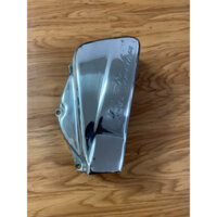 Ốp bầu gió (pô e) xe AB Air blade 2009->2012 (inox cao cấp sáng bóng trắng giá rẻ