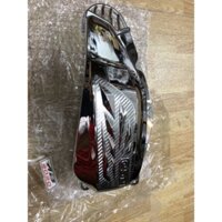 Ốp bầu gió (pô e) xe AB Air blade đời đời 2013->2021 + xe SH mode 2013->2019 ( nhựa abs xi trắng )