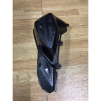 Ốp bầu gió (pô e ) xe PCX (đời 2018->2024) nhựa abs các bon cao cấp đen bóng