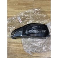 ốp bầu gió (pô e) xe SH mode 2013->2019 ( nhựa abs các bon đen )