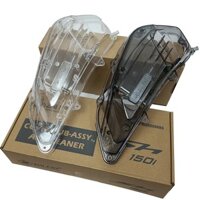 Ốp bầu gió - pô E xe SH 150i/125i đời 2013 tới 2019 Hãng ZHIPAT ĐEN KHÓI