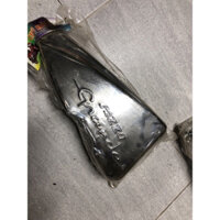 Ốp bầu gió xe NOZZA, GRANDE đời đầu inox - Pô e bảo vệ xe máy cực tốt