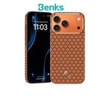 Ốp Benks ArmorGrid Air/ Pro Có Nút Camera Control Case với Kevlar® 600x1500D Tích Hợp Sạc Không Dây Chính Hãng cho iPhone 16 Pro | 16 Pro Max| 17 Pro | 17 Pro Max