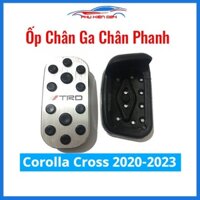 Ốp bọc chân ga chân phanh dành cho xe Corolla Cross 2020-2021-2022-2023