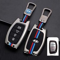 Ốp bọc chìa khóa Hyundai Tucson, I10, Elantra, Creta, Starger 4 nút bấm  Mới Nhất