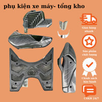 Ốp Cacbon Vario 160 năm 2022-2024 Bao gồm: Bô + Bầu + Quạt + Thảm + Mỏ Rè Trước Sau