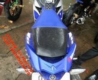 Ốp cản sau sơn Airbrush xe Exciter 150