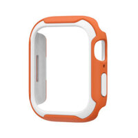 Ốp Case Chống Shock Dual dành cho Apple Watch- Hàng chính hãng - 4041mm -  Trắng - Cam