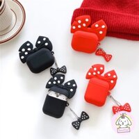 Ốp case vỏ airpods 1 2 3 pro bao đựng tai nghe không dây đôi chuột Micky Minnie